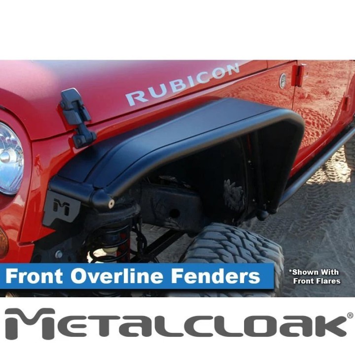 Poszerzenia Jeep Wrangler JK JKU przednie Metalcloak