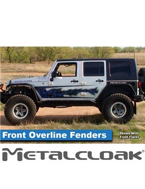 Poszerzenia Jeep Wrangler JK JKU przednie Metalcloak