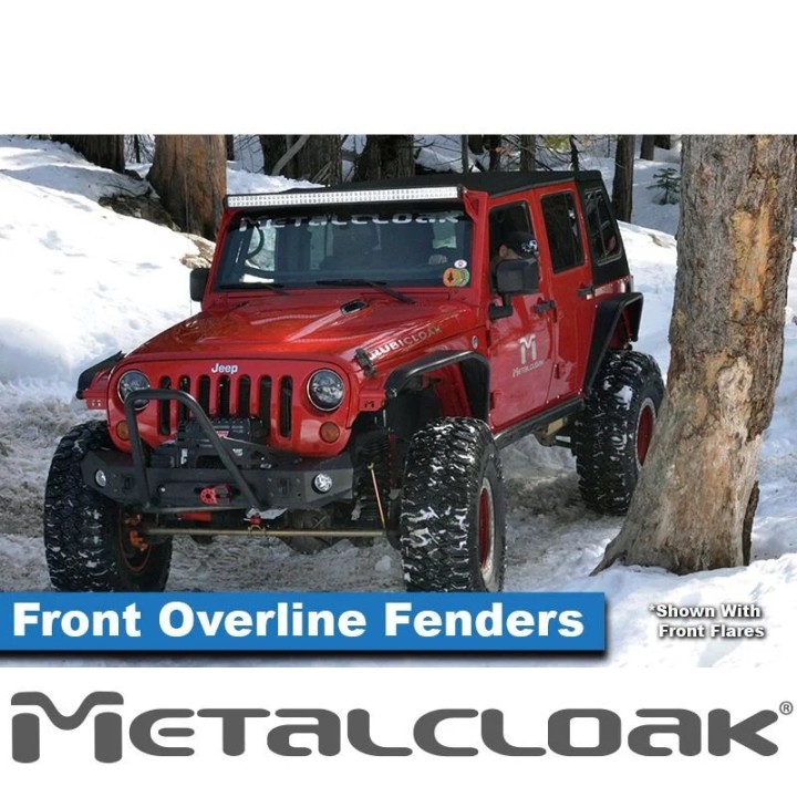 Poszerzenia Jeep Wrangler JK JKU przednie Metalcloak