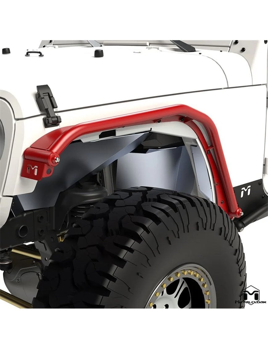 Poszerzenia Jeep Wrangler JK JKU przednie Metalcloak