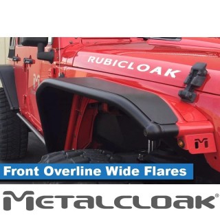 Quick-release dokładki do poszerzeń Jeep Wrangler JK JKU Metalcloak 10 calowe