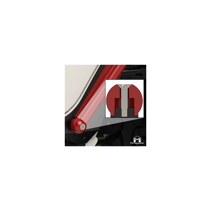 Poszerzenia szerokie stalowe tylne Metalcloak Quick Release Jeep Wrangler JK JKU