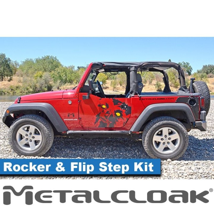Progi Jeep Wrangler JK 2D Metalcloak Overland
