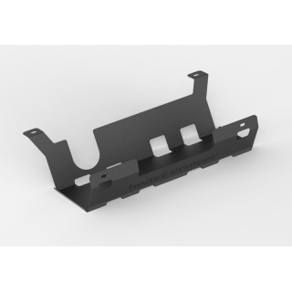 Jeep Wrangler UnlimitedJK 2007-2018 osłona tłumika tylnego czarna Heavy Cruiser - Osłony i płyty do wyciągarek