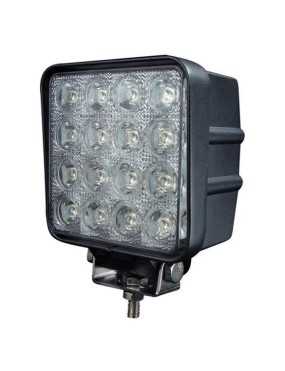 Lampa robocza LED 16x LED kwadratowa spot