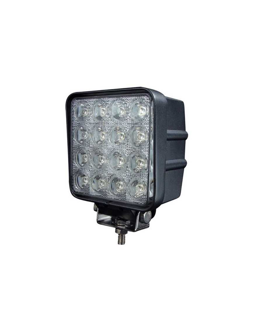 Lampa robocza LED 16x LED kwadratowa spot