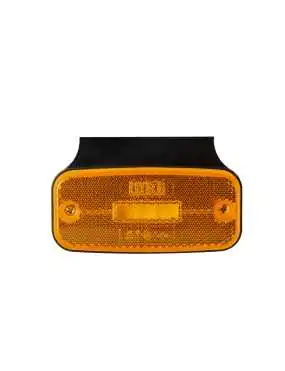 Lampa obrysowa LED 1224V KMR1 żółta z wieszakiem