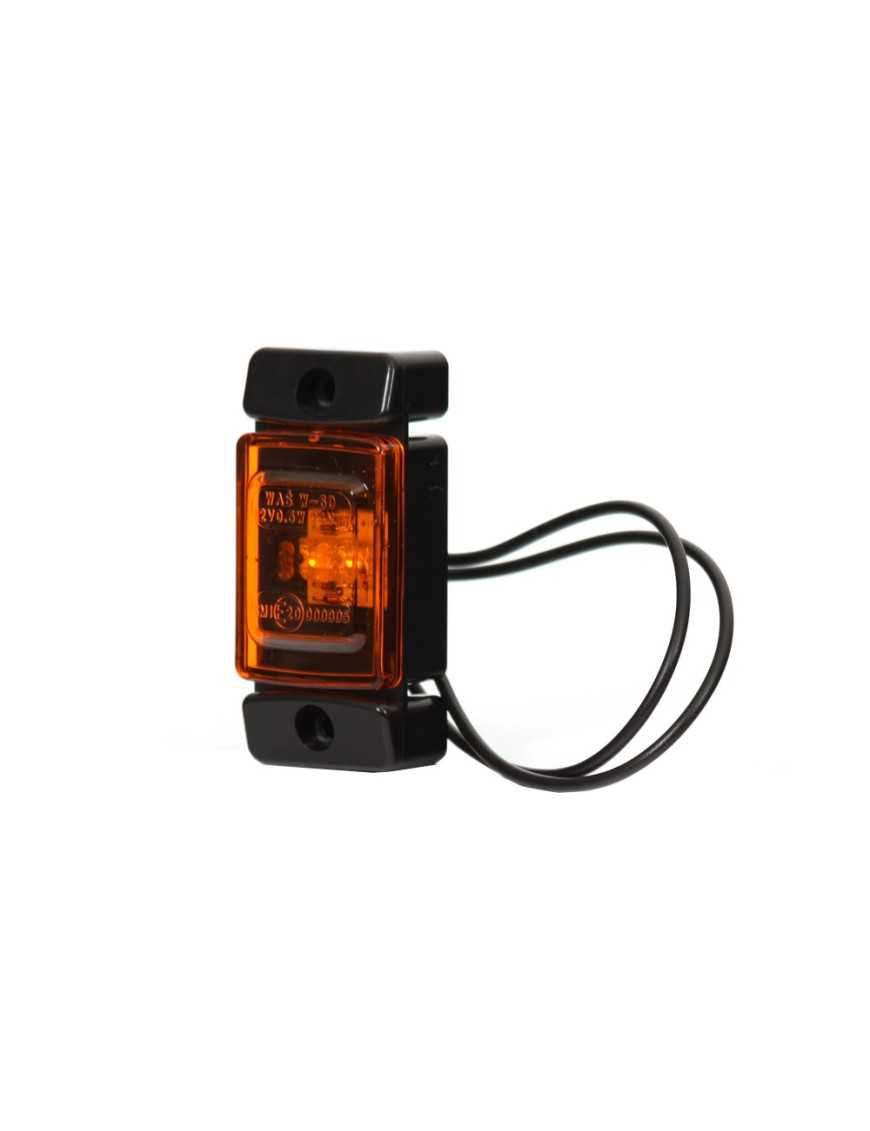 lampa obrysowa W60 278 żółta