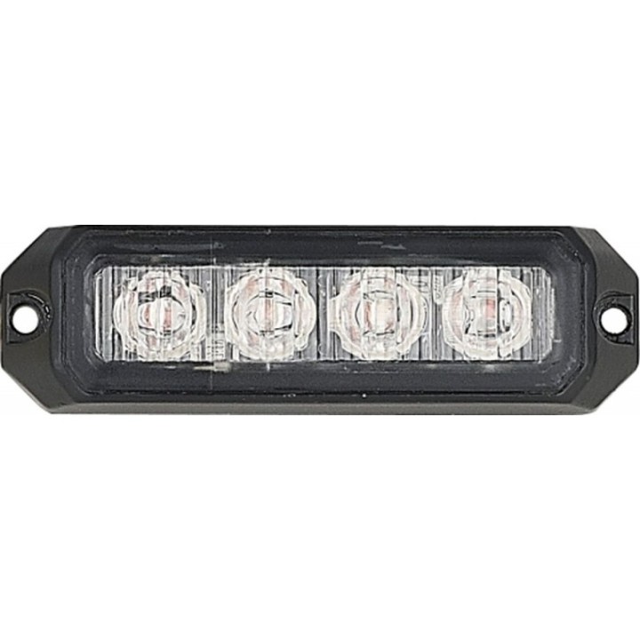 Lampa strobo 4x LED mała biała R10