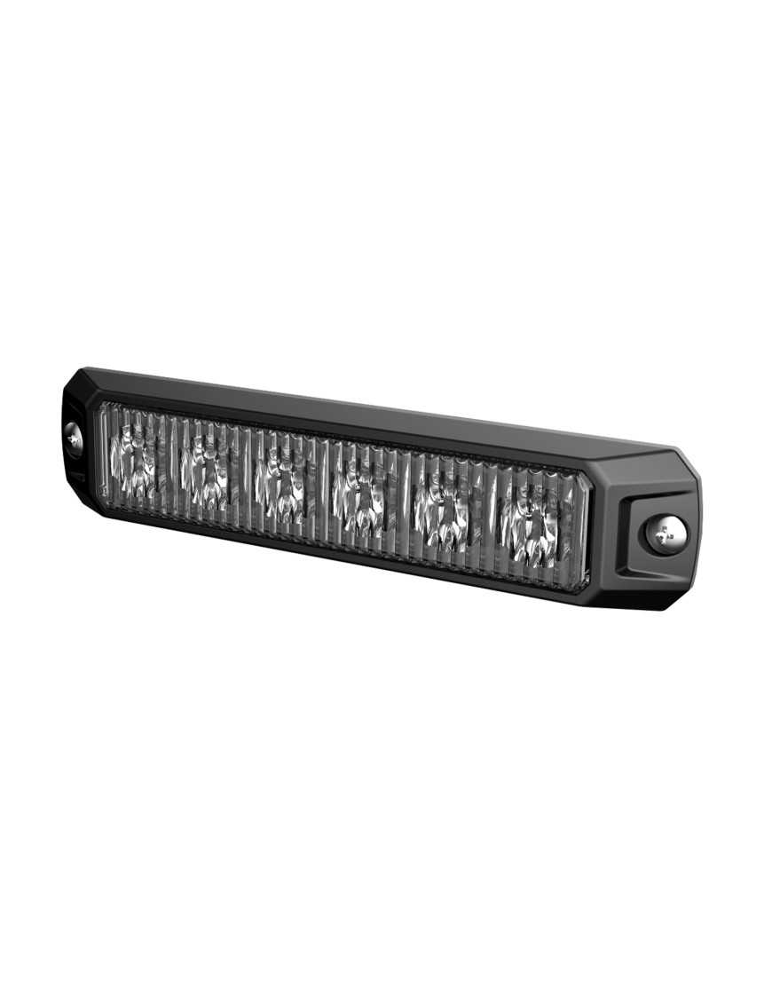 Lampa strobo LED 7W żółta R10 R65