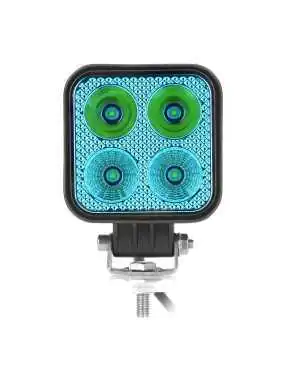 Lampa robocza 4xLED niebieska