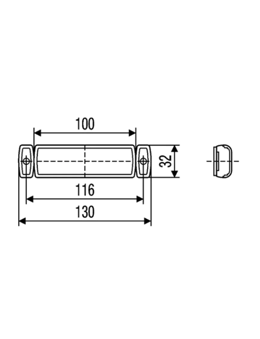 OBRYSOWA HELLA 2PS 011 422-341