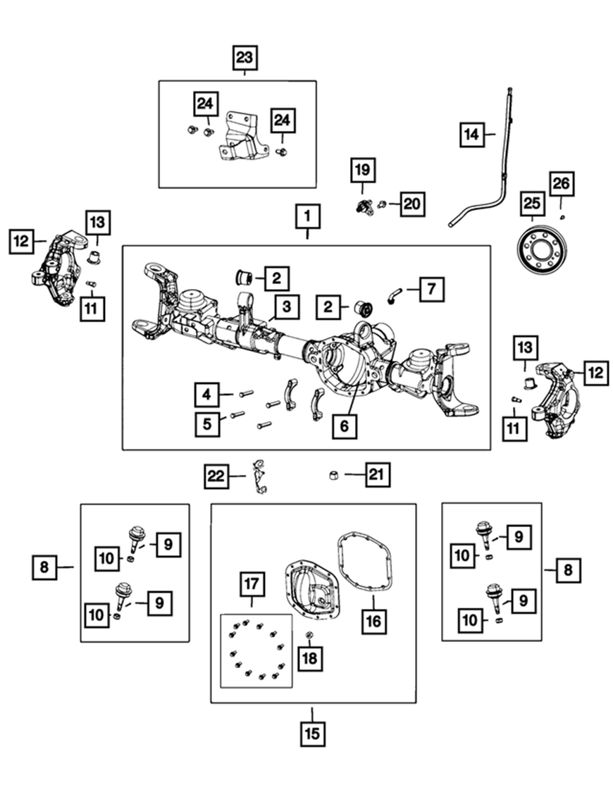 Bushing - Mopar (68391549AA)