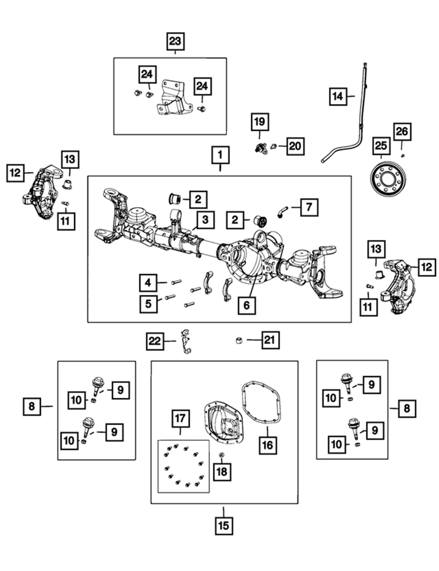 Bushing - Mopar (68391549AA)