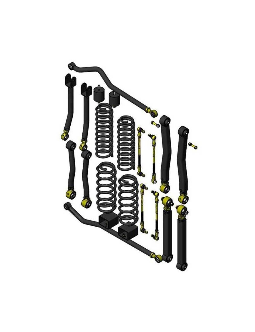 Zestaw zawieszenia Premium Clayton Lift 3,5"