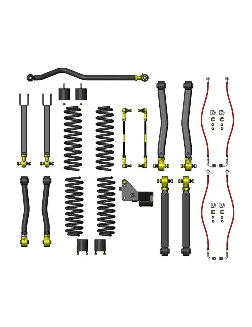 Zestaw zawieszenia Premium Clayton Lift 2,5"