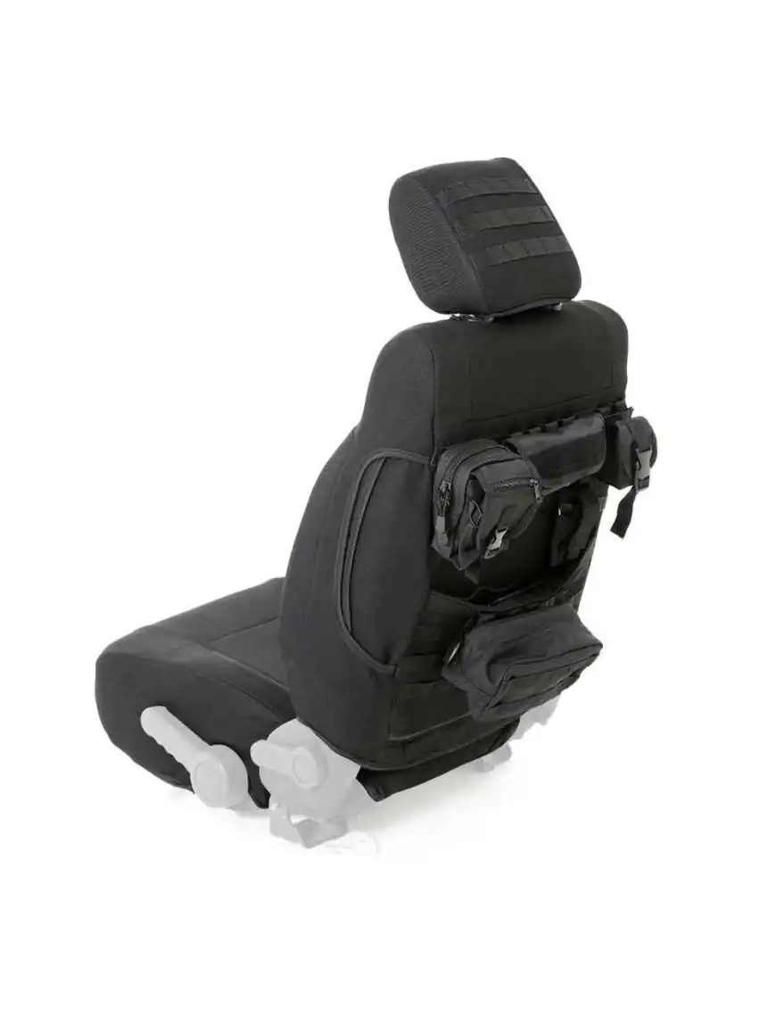 Pokrowce na fotele przód black Smittybilt Custom Fit G.E.A.R.