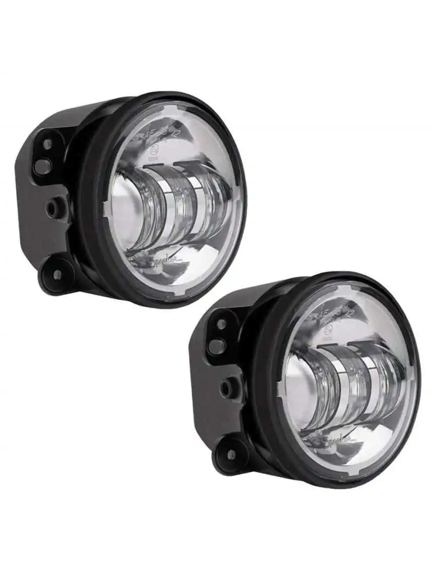 Lampy przeciwmgielne LED okrągłe chrom 4,5" JW Speaker 6145 J Series