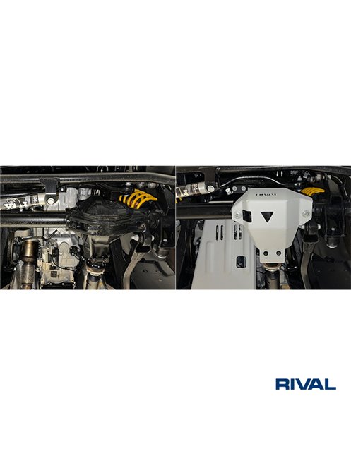Osłona przedniego mostu dyferencjału Ineos Grenadier Rival 4x4 Osłona przedniego mostu dyferencjału Ineos Grenadier Rival 4x4