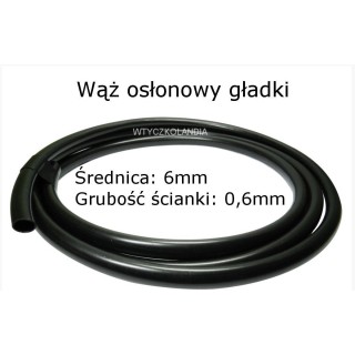  WĄŻ OSŁONOWY GŁADKI 6mm