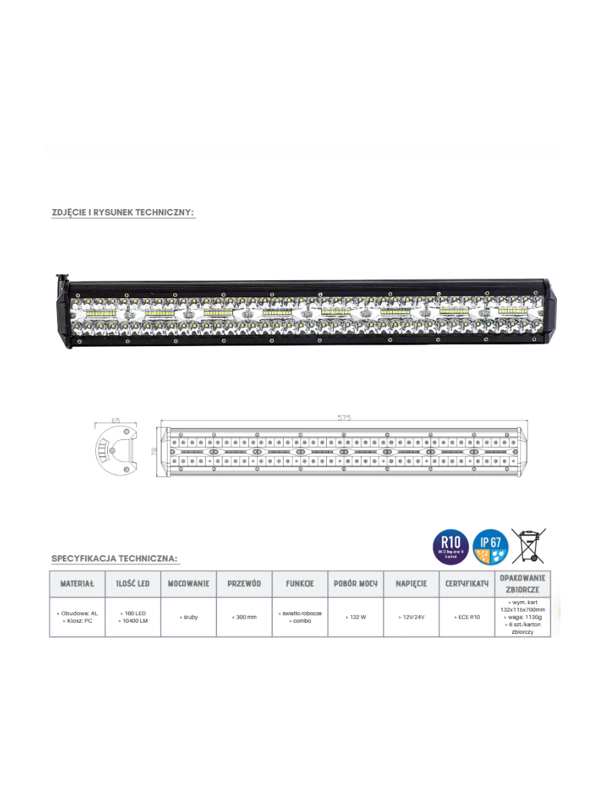 LED Panel 160 x LED