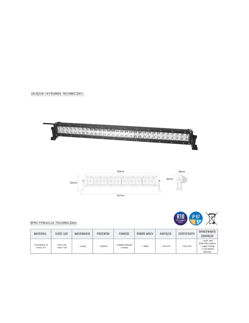 LED Panel 60 x LED