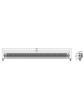 SIBERIA NEXT LEVEL 38″ WORK LIGHT LED BAR