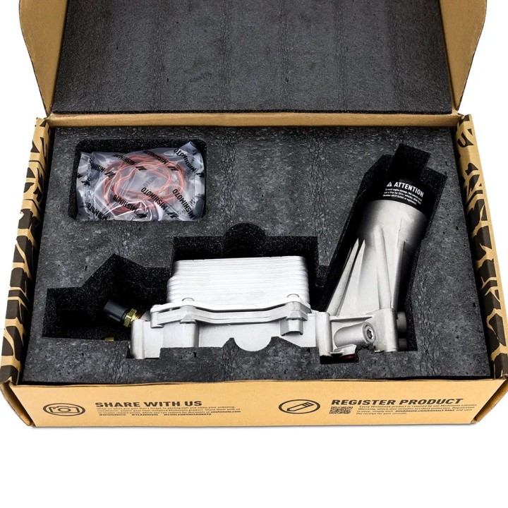 68596317AB Mishimoto Chłodnica Olej obudowa filtra Jeep Wrangler JK 3.6