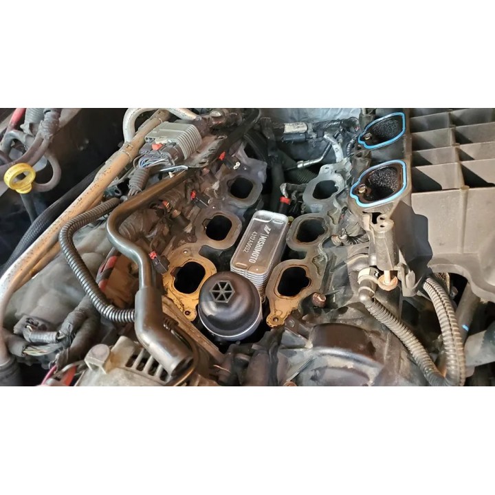 68596317AB Mishimoto Chłodnica Olej obudowa filtra Jeep Wrangler JK 3.6