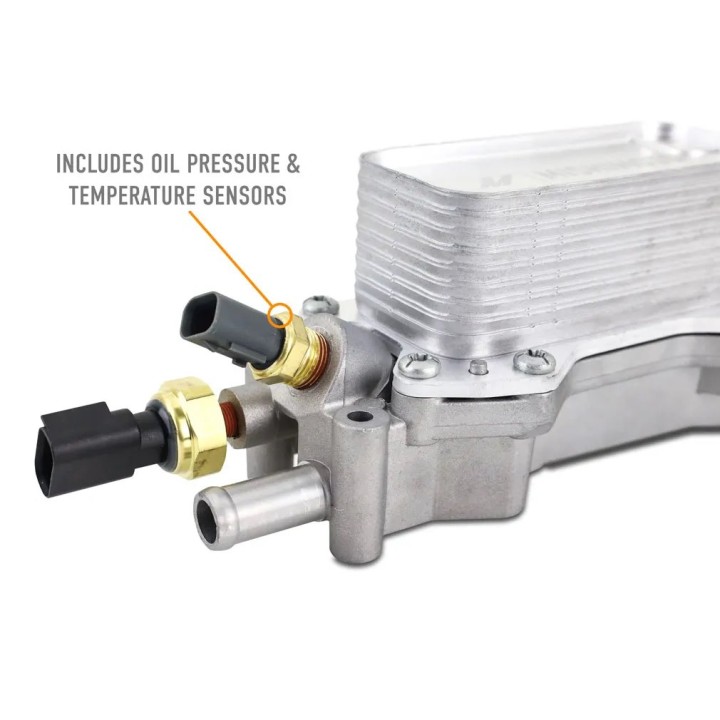 68596317AB Mishimoto Chłodnica Olej obudowa filtra Jeep Wrangler JK 3.6