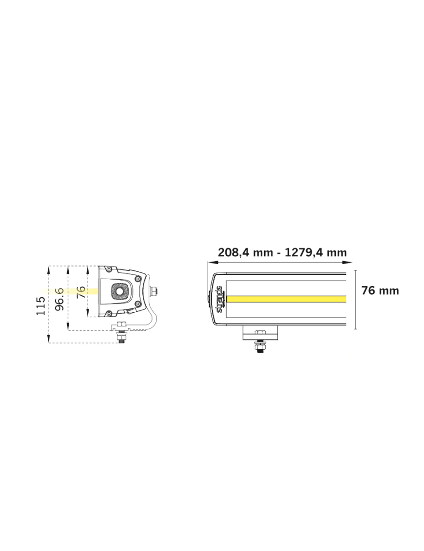 SIBERIA XP DR LED BAR 12" 809426