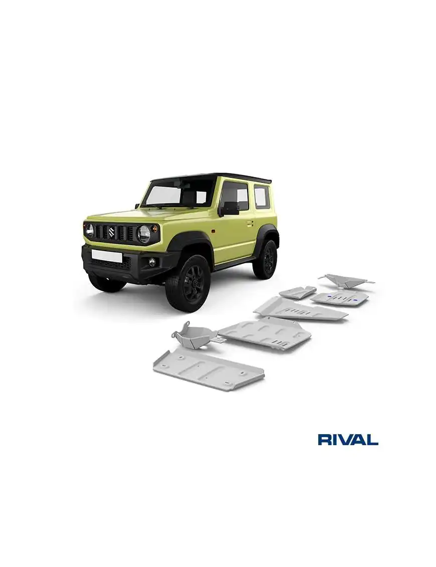 Zestaw osłon Rival Suzuki Jimny 2018- 1.5 (6 pozycji) | Szekla4x4.pl