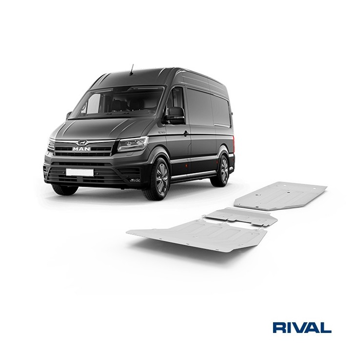 Zestaw osłon Rival Volkswagen Crafter 2016- | MAN TGE 2017