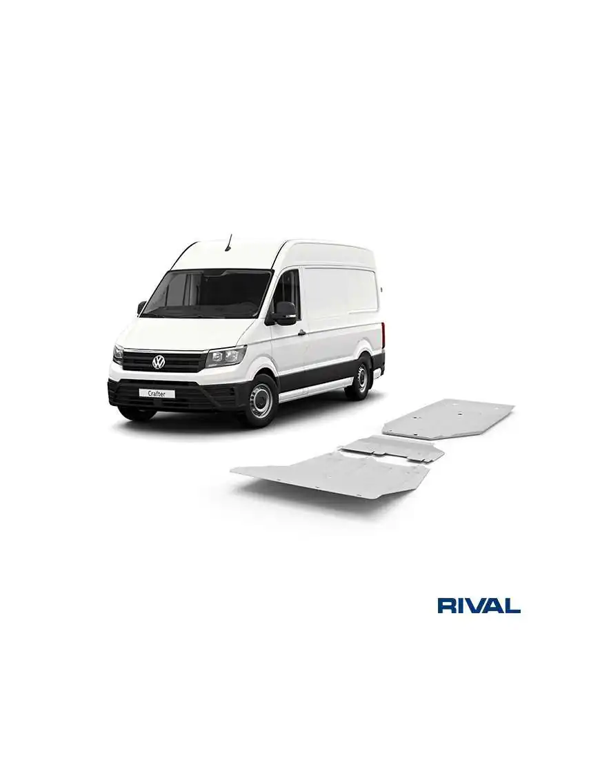 Set of Rival covers for Volkswagen Crafter 2016- | MAN TGE 2017-