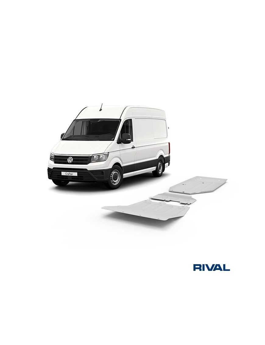 Skid Plates (Sets) Volkswagen Crafter 2016- | MAN TGE 2017-