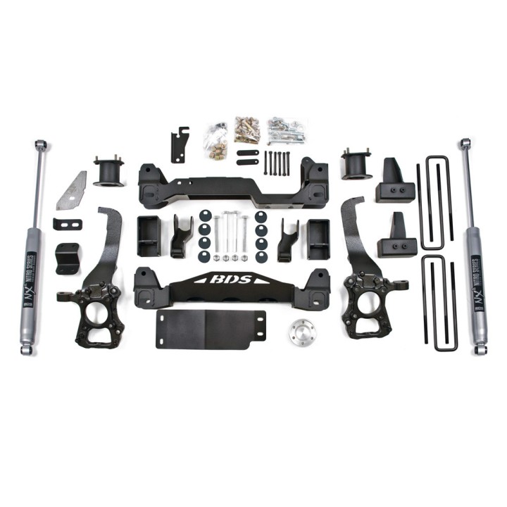 Zestaw zawieszenia z amortyzatorami NX2 BDS Lift 4"