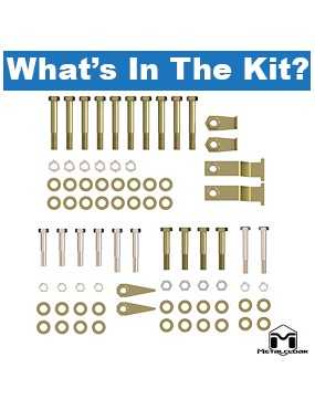 Grade-8 Stock Hardware Upgrade Kit | Jeep JL Wrangler | Metalcloak