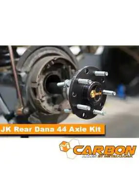 Rear Axle Shafts Carbon Jeep Wrangler JK Rubicon D44 32 Spline