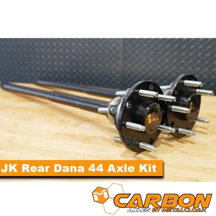 Półosie tylne Carbon Jeep Wrangler JK Rubicon D44 32 Spline METALCLOAK - ujęcie 2
