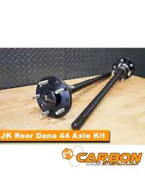 Carbon JK Rubicon Rear D44 32 Spline Axle Kit