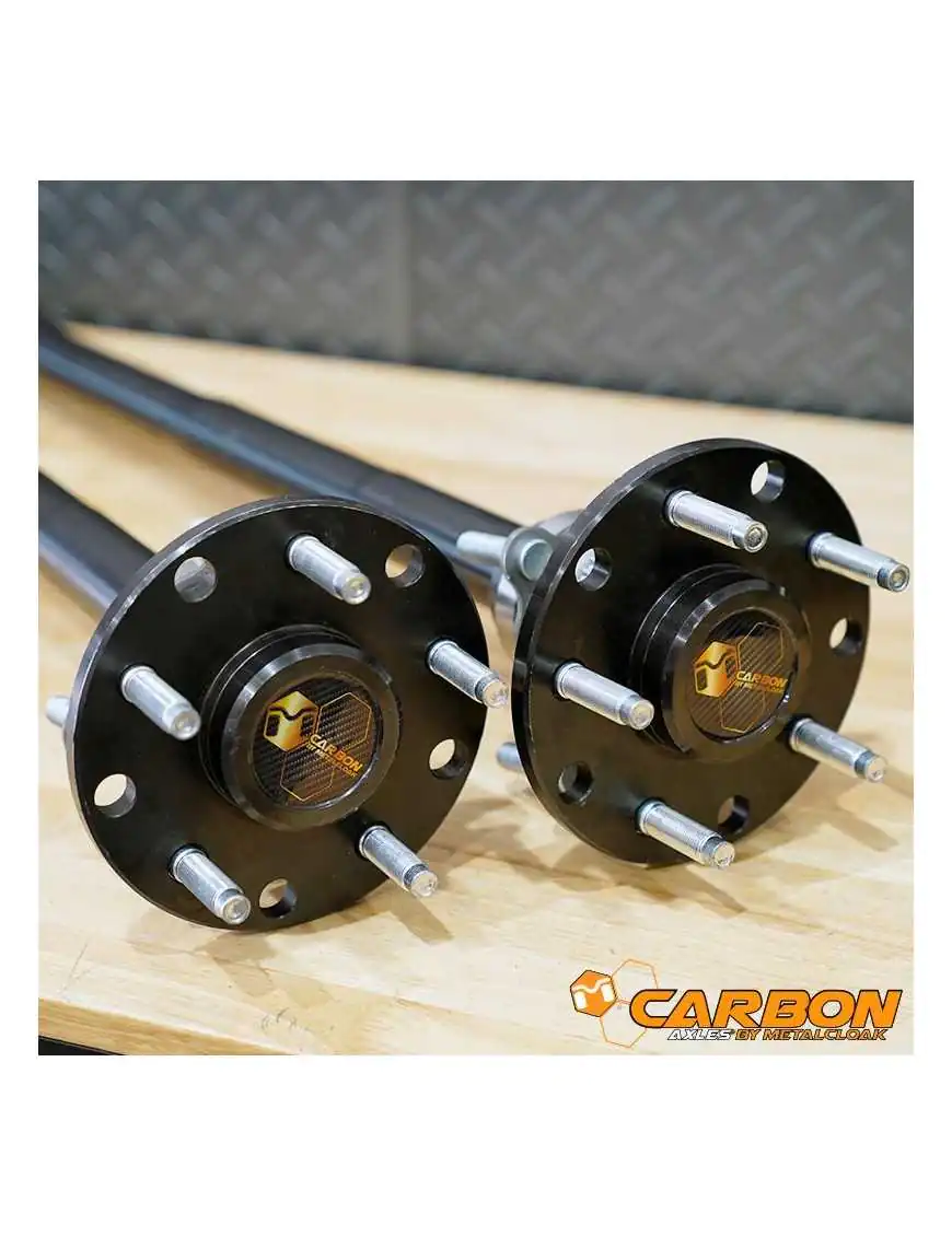 Carbon JK Rubicon Rear D44 32 Spline Axle Kit