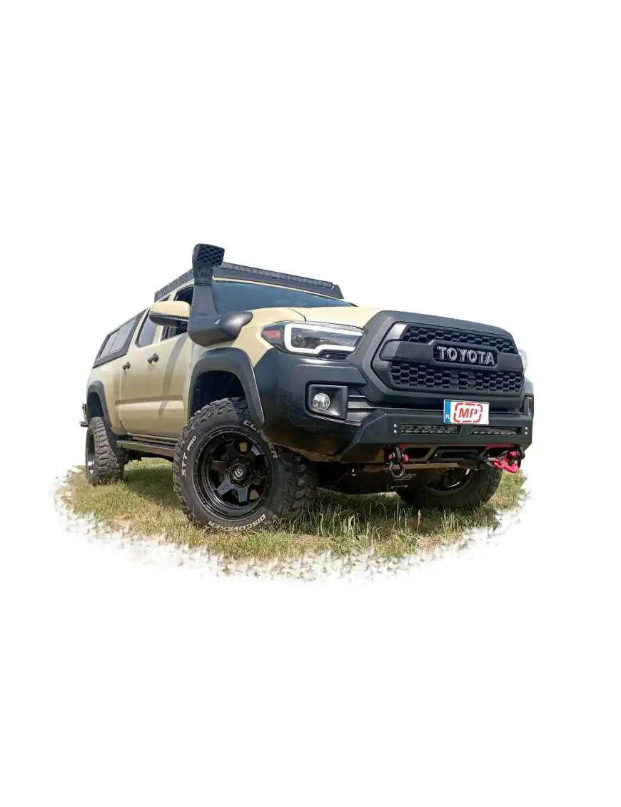 HD winch mounting plate with integrated faceplate Toyota TACOMA