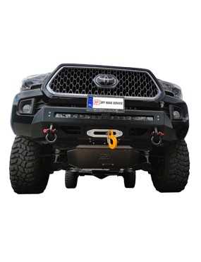 HD winch mounting plate with integrated faceplate Toyota TACOMA