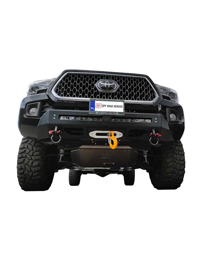 Mounting Plate for HD Winch with Integrated Front Plate for Toyota TACOMA