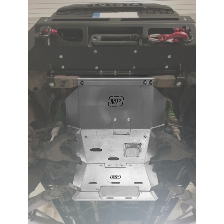 Zestaw aluminiowych osłon podwozia HD do TOYOTA TACOMA - ujęcie 4