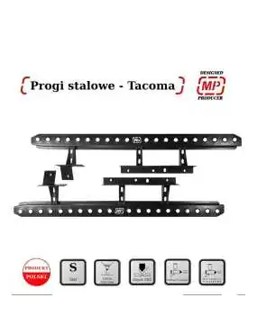 Progi boczne otworowe do Toyota TACOMA rock slider | Szekla4x4.pl