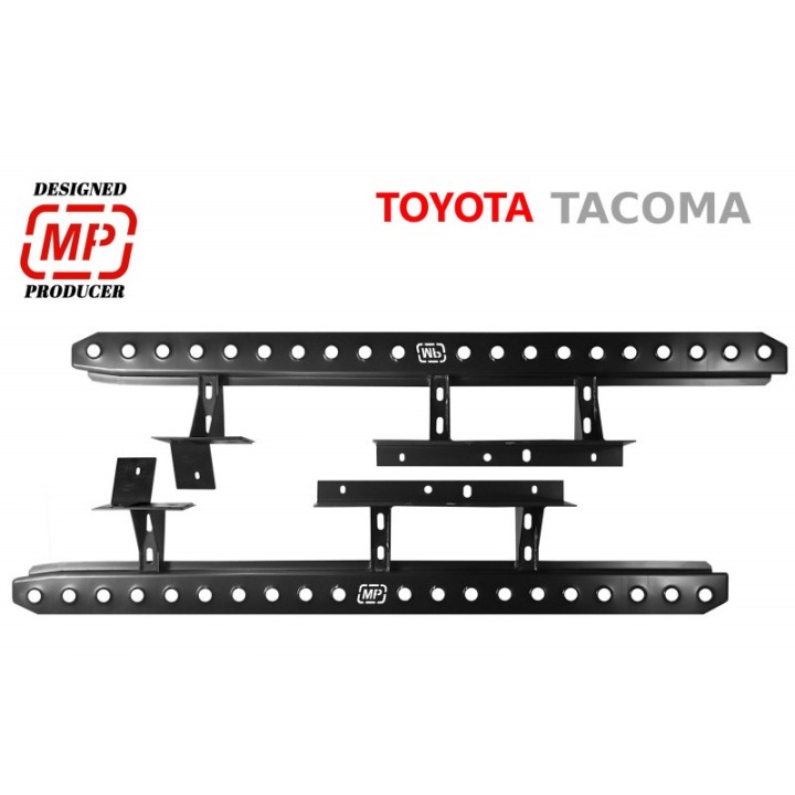 Progi boczne otworowe do Toyota TACOMA rock slider - ujęcie 7