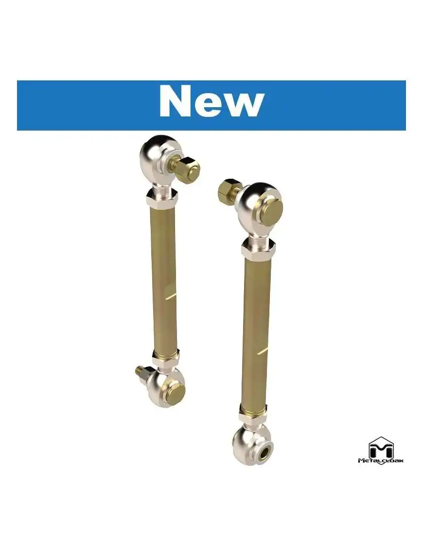 JL Wrangler | JT Gladiator Premium Front Sway Bar Link Kit, 11" - 12", 2024+