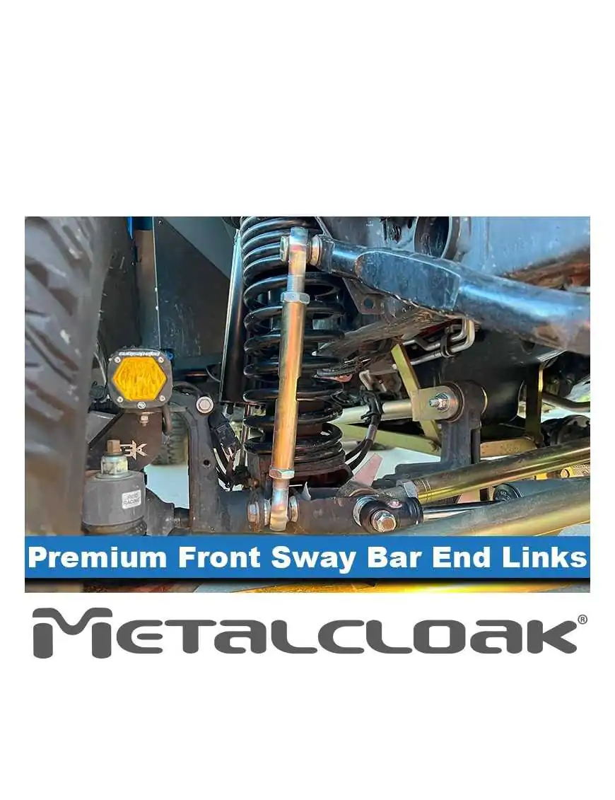 Front Sway Bar End Links 2.5-4.5" Lift Premium Metalcloak Jeep Wrangler JL2024