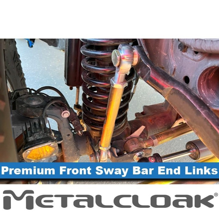 Łączniki przedniego stabilizatora MetalCloak Premium lift 2,5-4,5" Jeep Wrangler JL - ujęcie 3